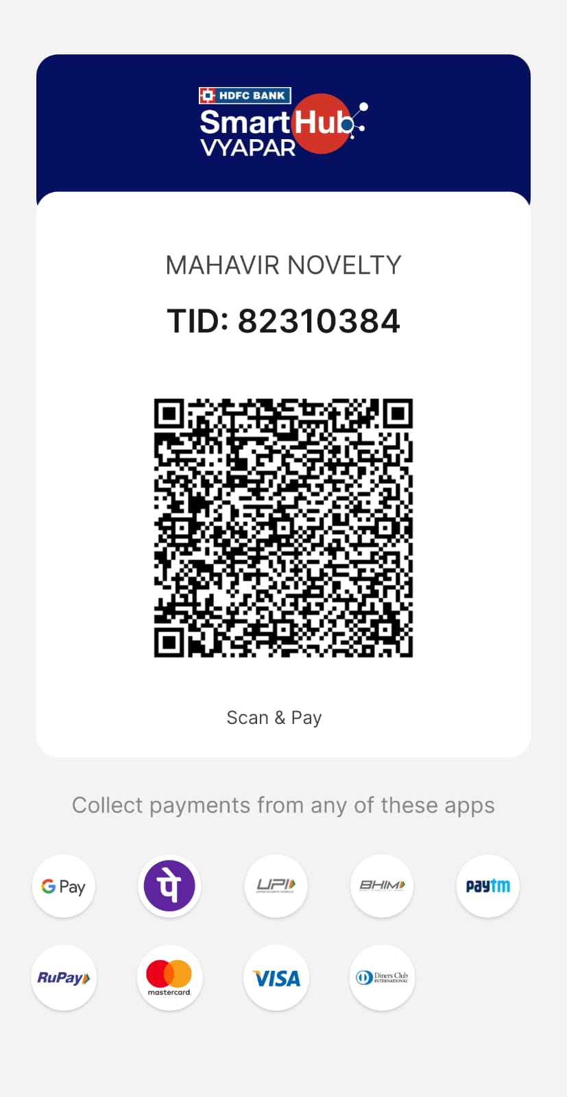Payment QR
